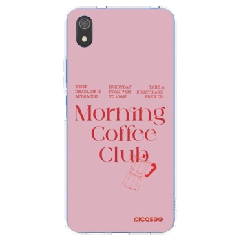 Picasee silikonowe przeźroczyste etui na Xiaomi Redmi 7A - Morning