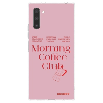 Picasee silikonowe przeźroczyste etui na Samsung Galaxy Note 10 N970F - Morning