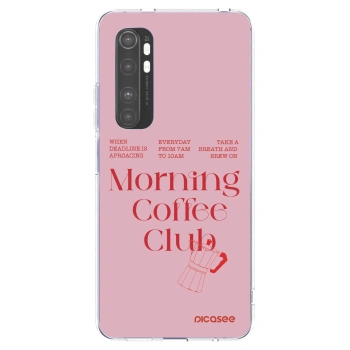 Picasee silikonowe przeźroczyste etui na Xiaomi Mi Note 10 Lite - Morning