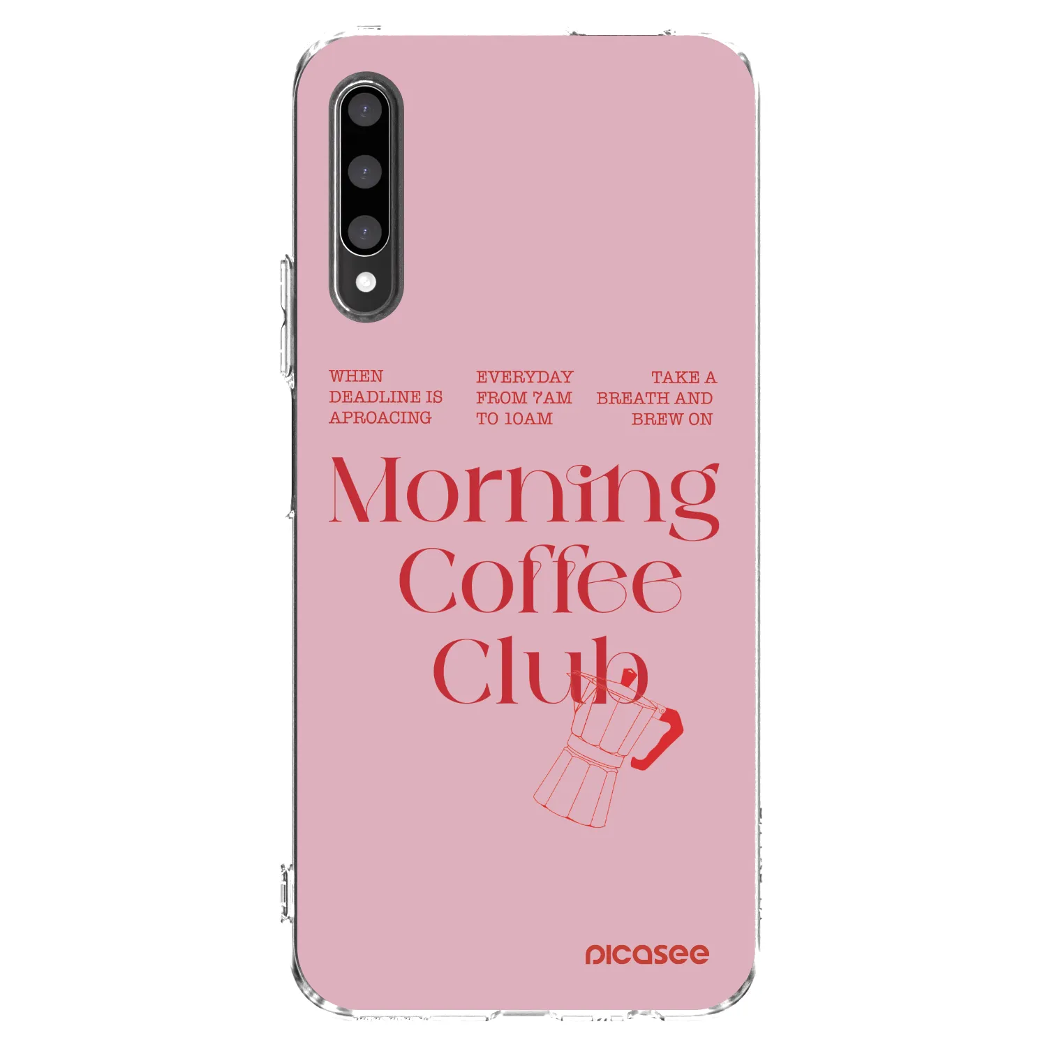Picasee silikonowe przeźroczyste etui na Honor 9X Pro - Morning
