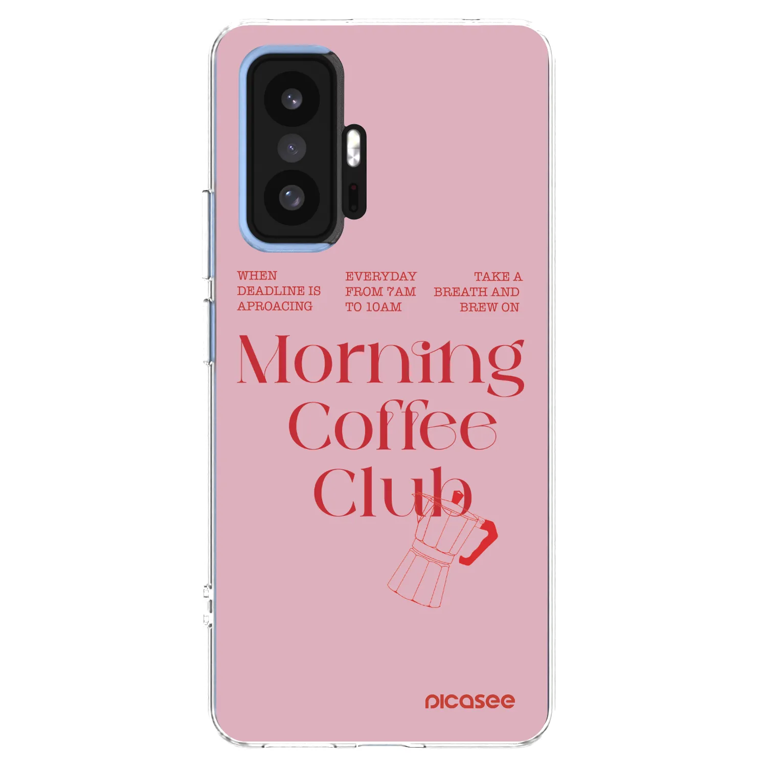 Picasee silikonowe przeźroczyste etui na Xiaomi 11T - Morning