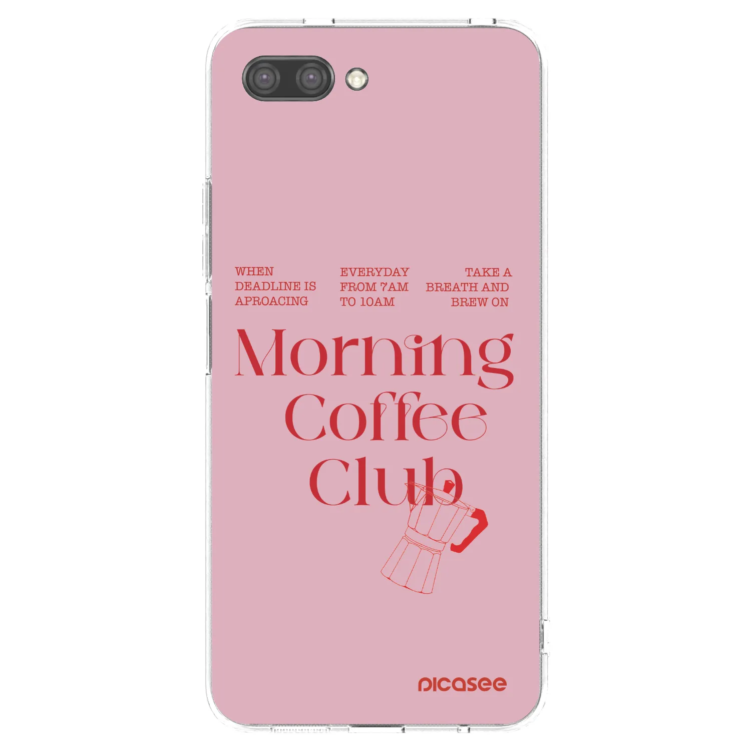Picasee silikonowe przeźroczyste etui na Honor 10 - Morning