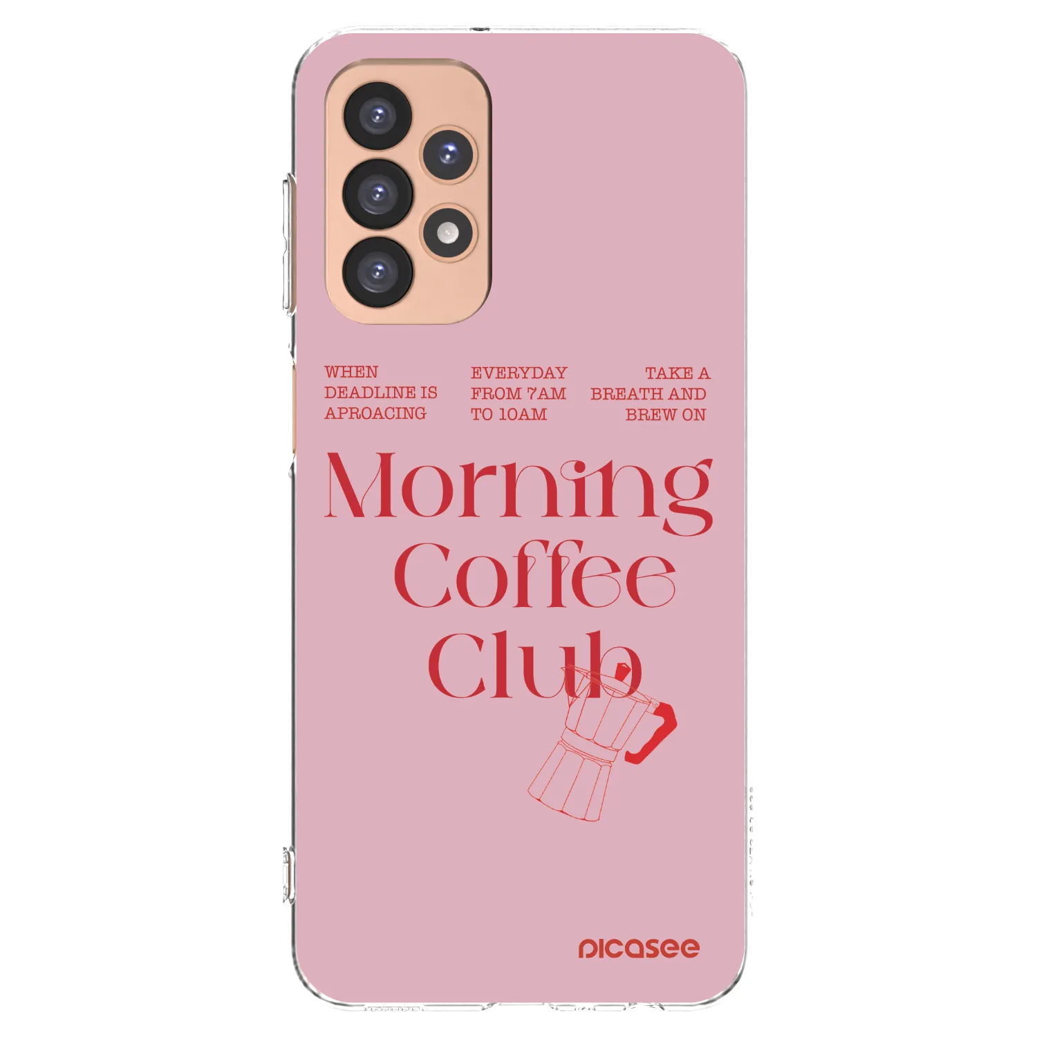 Picasee silikonowe przeźroczyste etui na Samsung Galaxy A23 A236B 5G - Morning