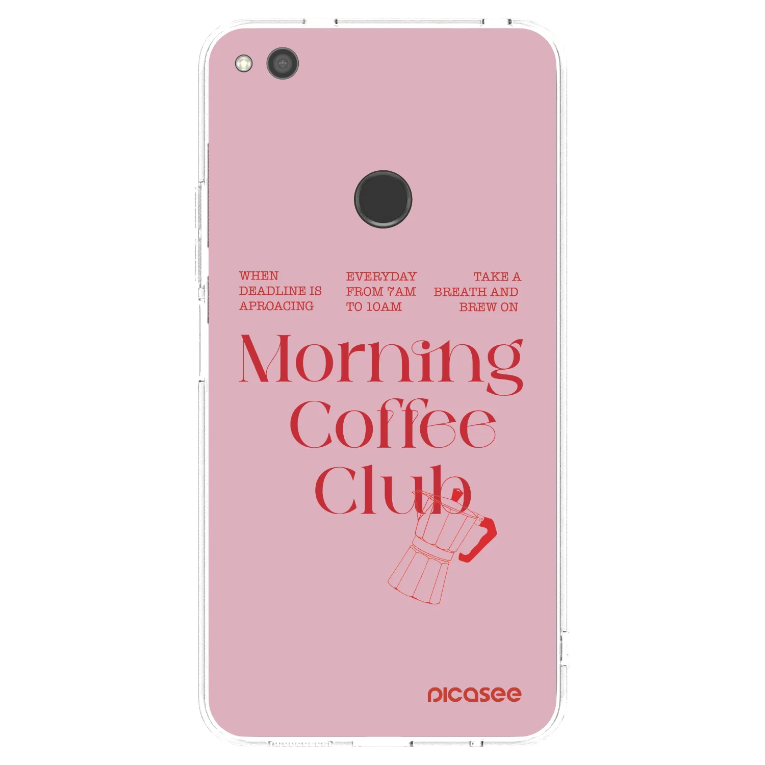 Picasee silikonowe przeźroczyste etui na Huawei P9 Lite 2017 - Morning