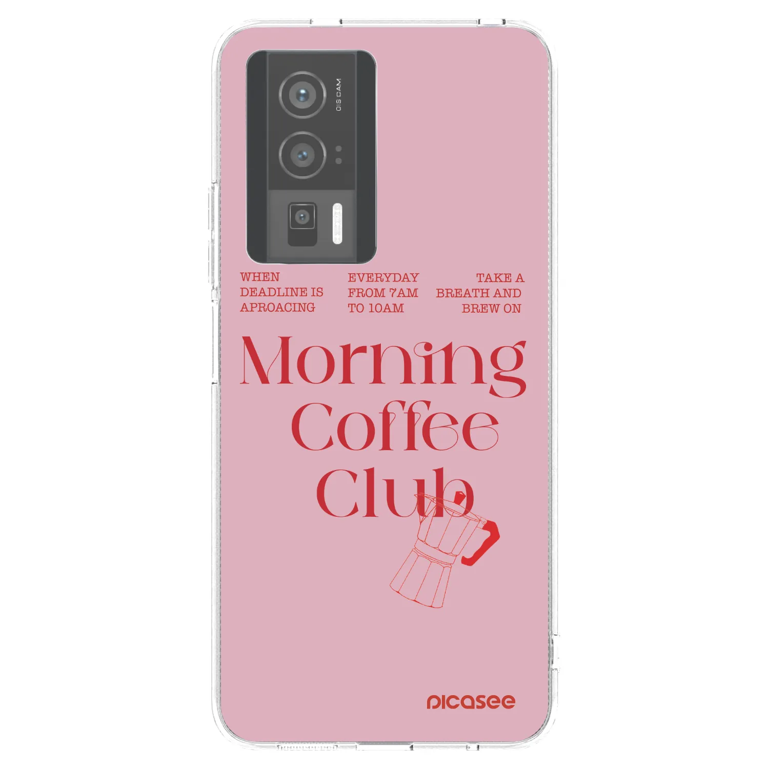 Picasee silikonowe przeźroczyste etui na Xiaomi Poco F5 Pro 5G - Morning