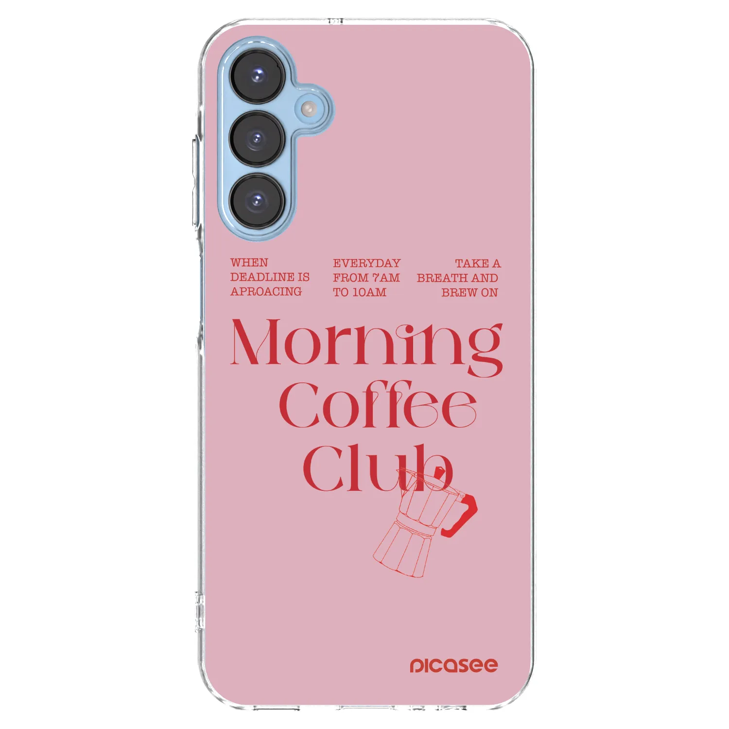 Picasee silikonowe przeźroczyste etui na Samsung Galaxy A15 A156B 5G - Morning