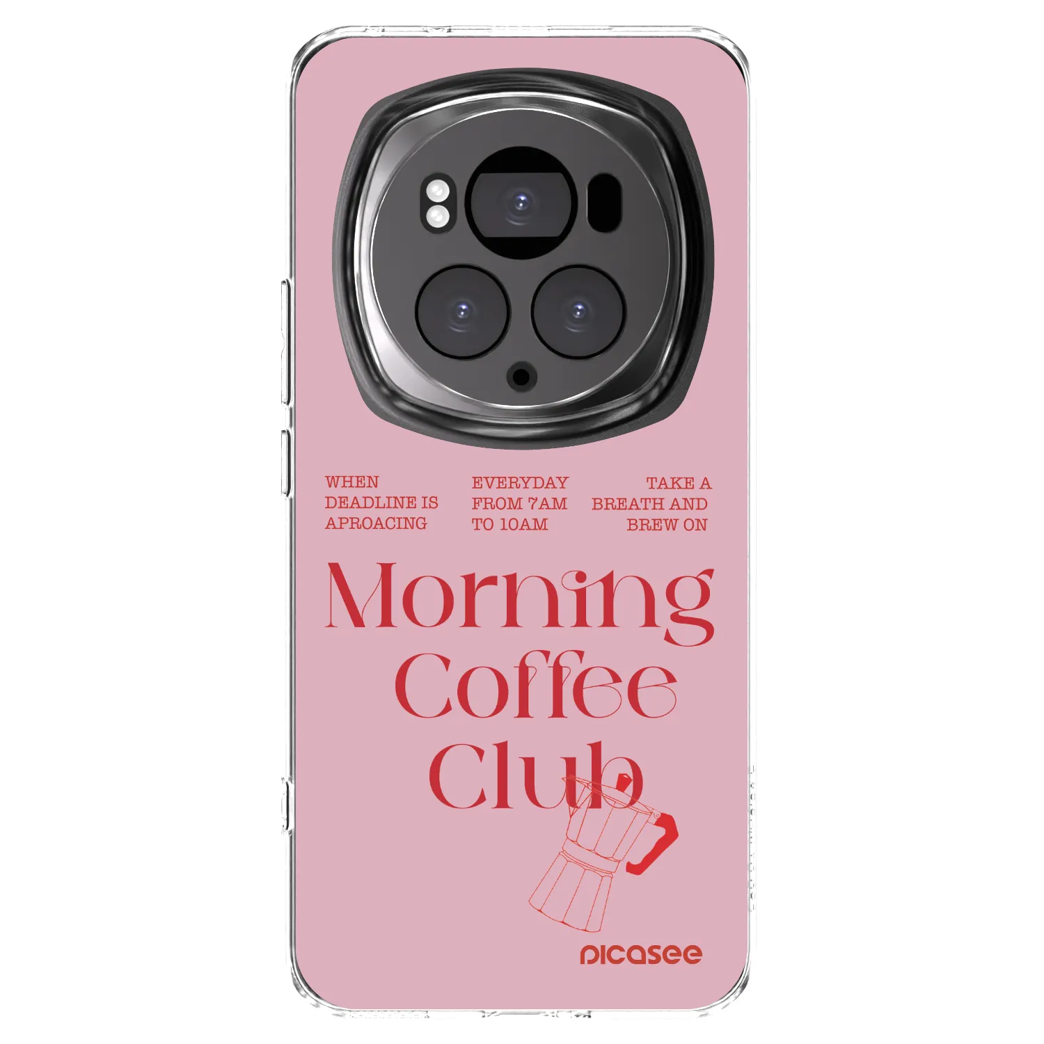 Picasee silikonowe przeźroczyste etui na Honor Magic6 Pro - Morning
