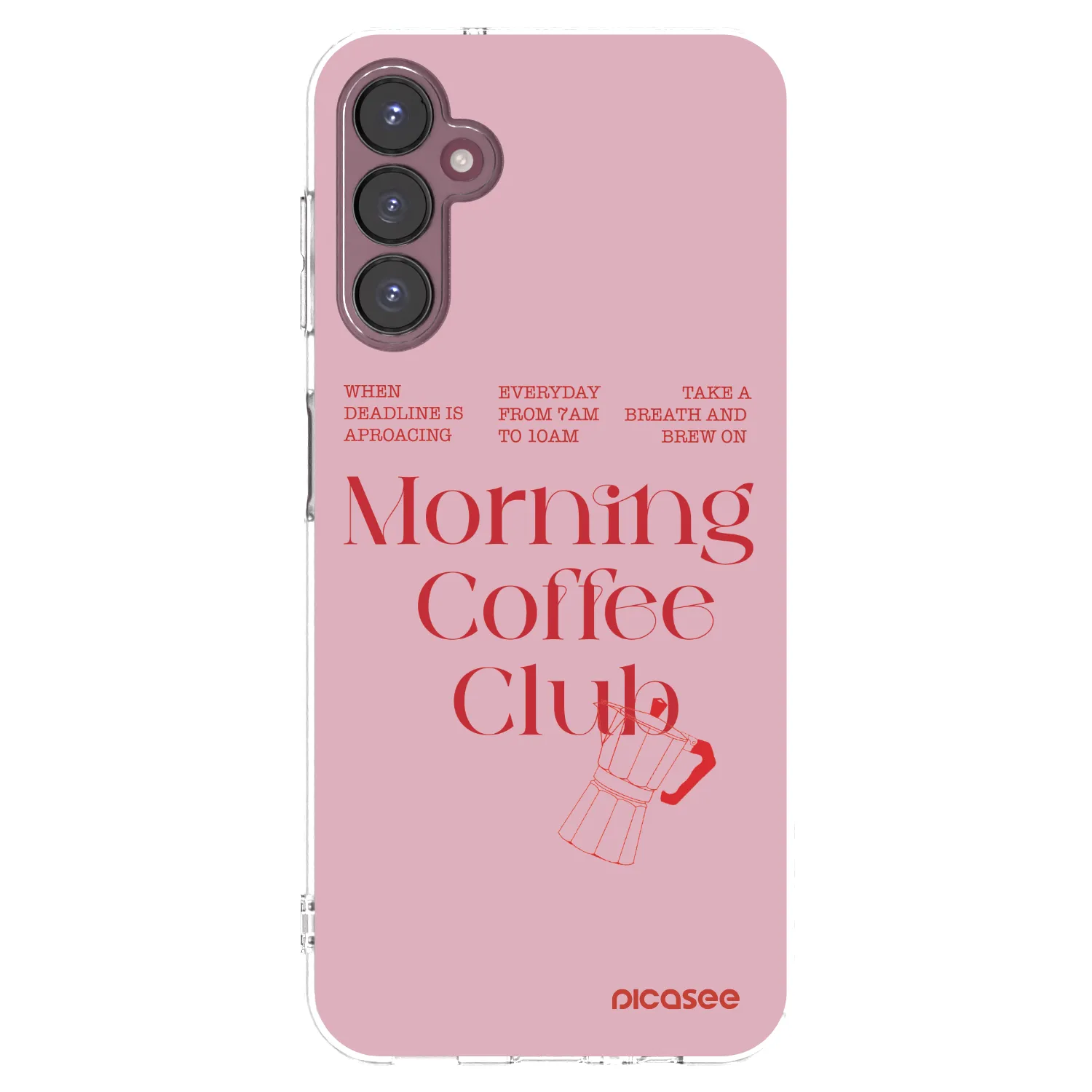 Picasee silikonowe przeźroczyste etui na Samsung Galaxy A05s A057G - Morning