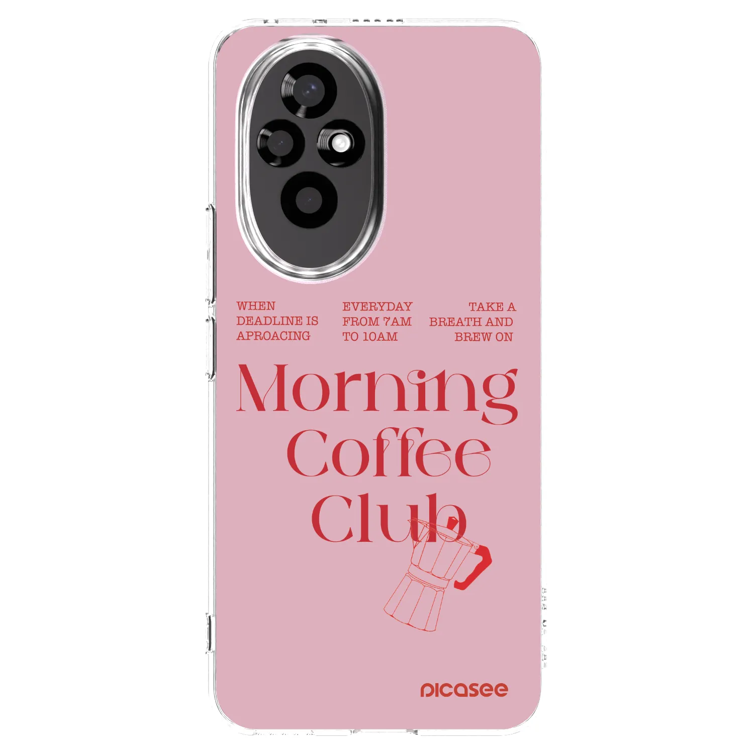 Picasee silikonowe przeźroczyste etui na Honor 200 Pro 5G - Morning