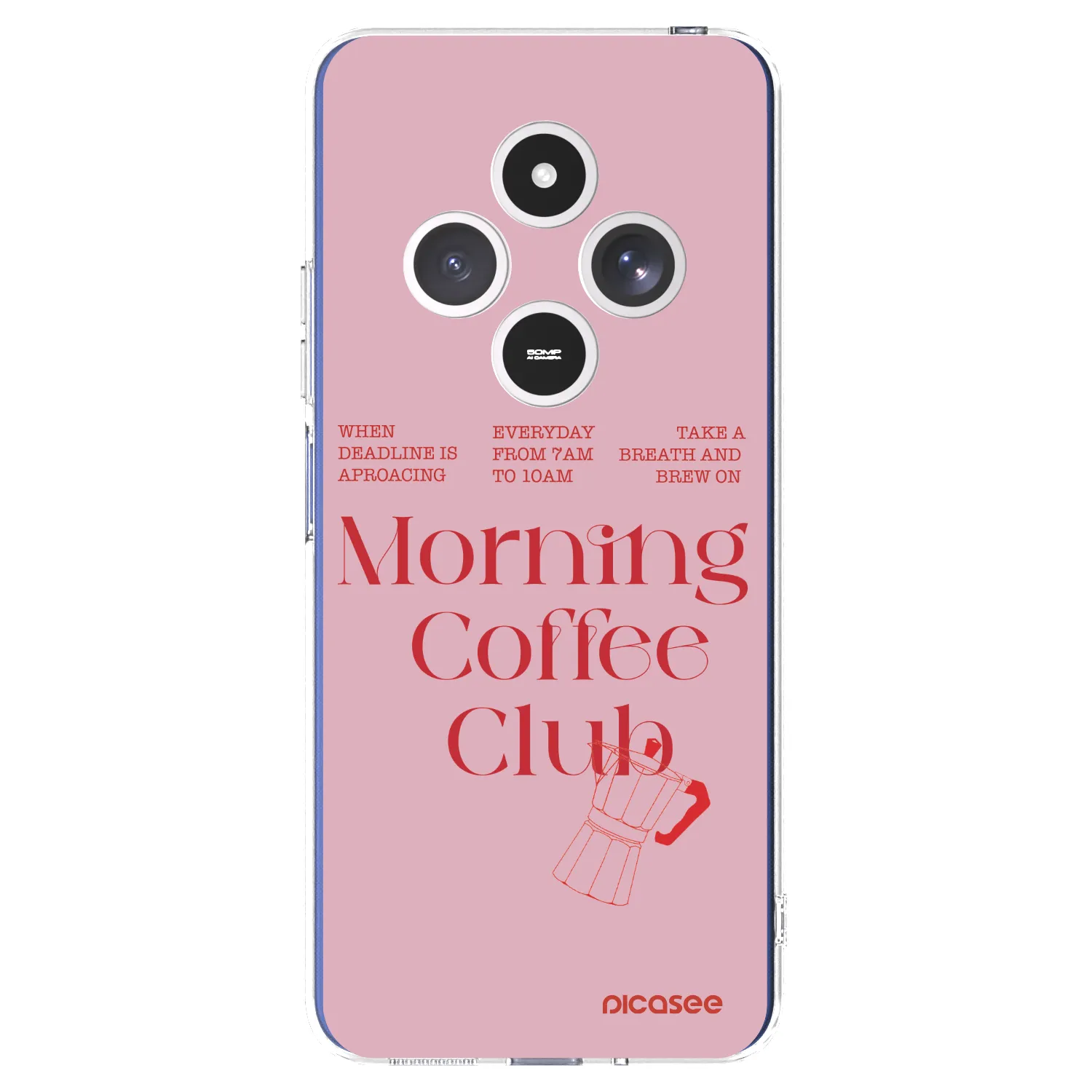 Picasee silikonowe przeźroczyste etui na Xiaomi Redmi 14C - Morning