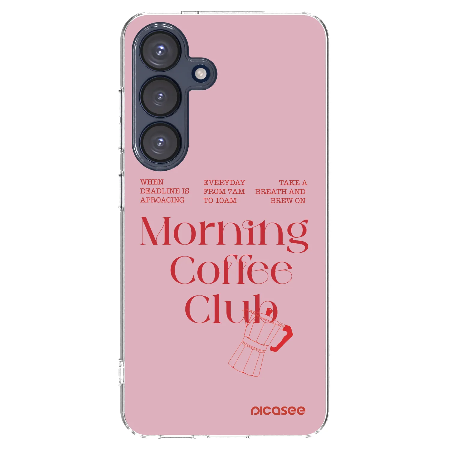 Picasee silikonowe przeźroczyste etui na Samsung Galaxy S25 5G - Morning