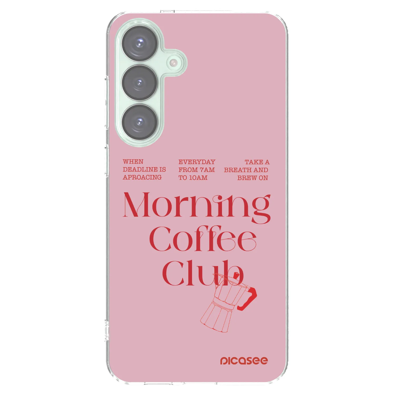 Picasee silikonowe przeźroczyste etui na Samsung Galaxy S25+ 5G - Morning