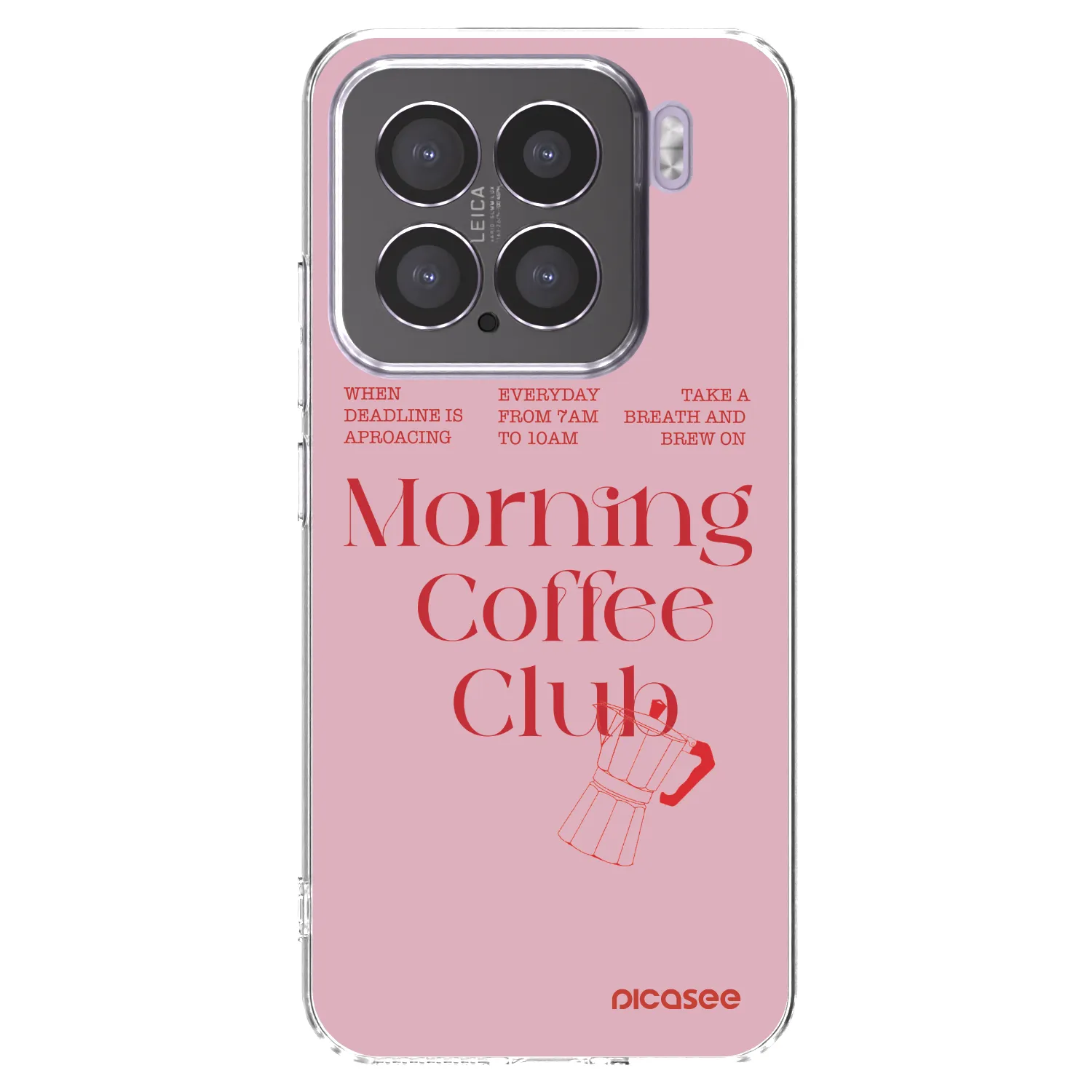 Picasee silikonowe przeźroczyste etui na Xiaomi 15 - Morning