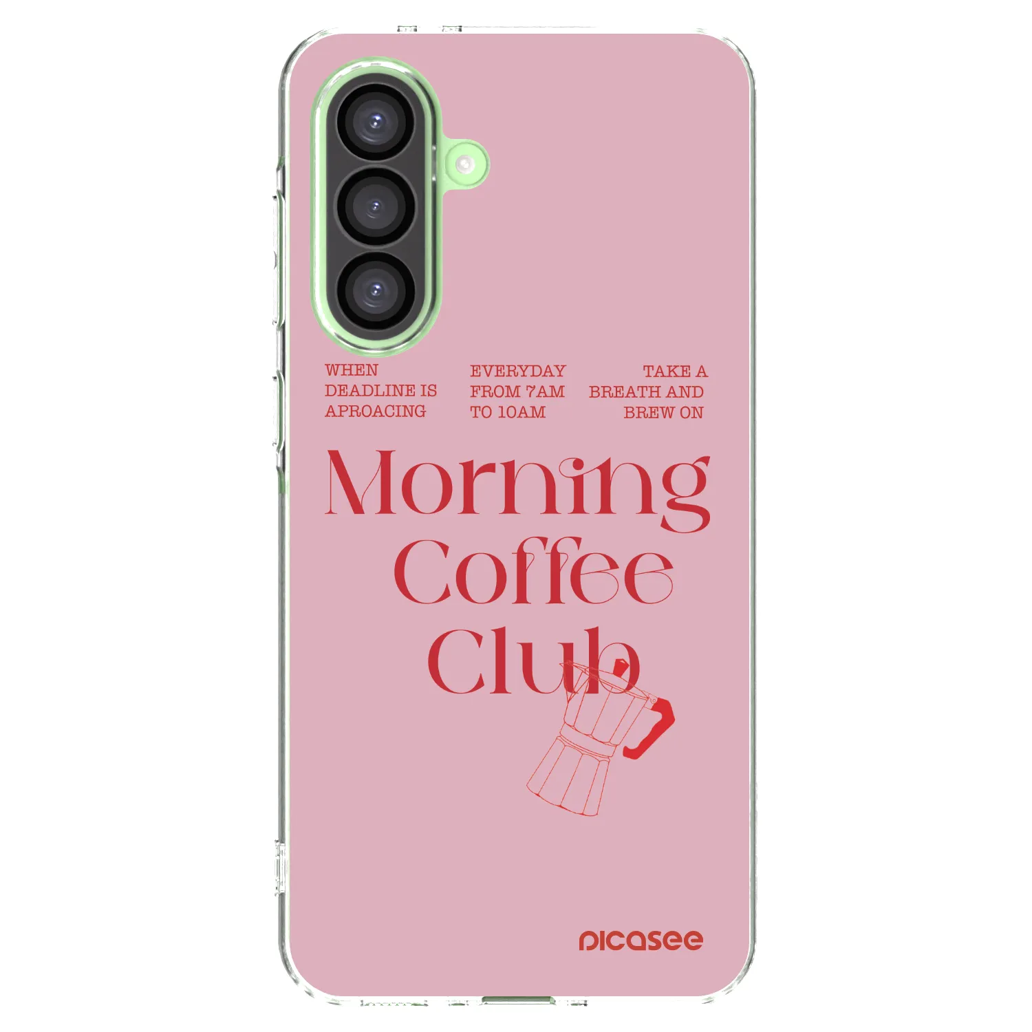 Picasee silikonowe przeźroczyste etui na Samsung Galaxy A26 5G A266B - Morning