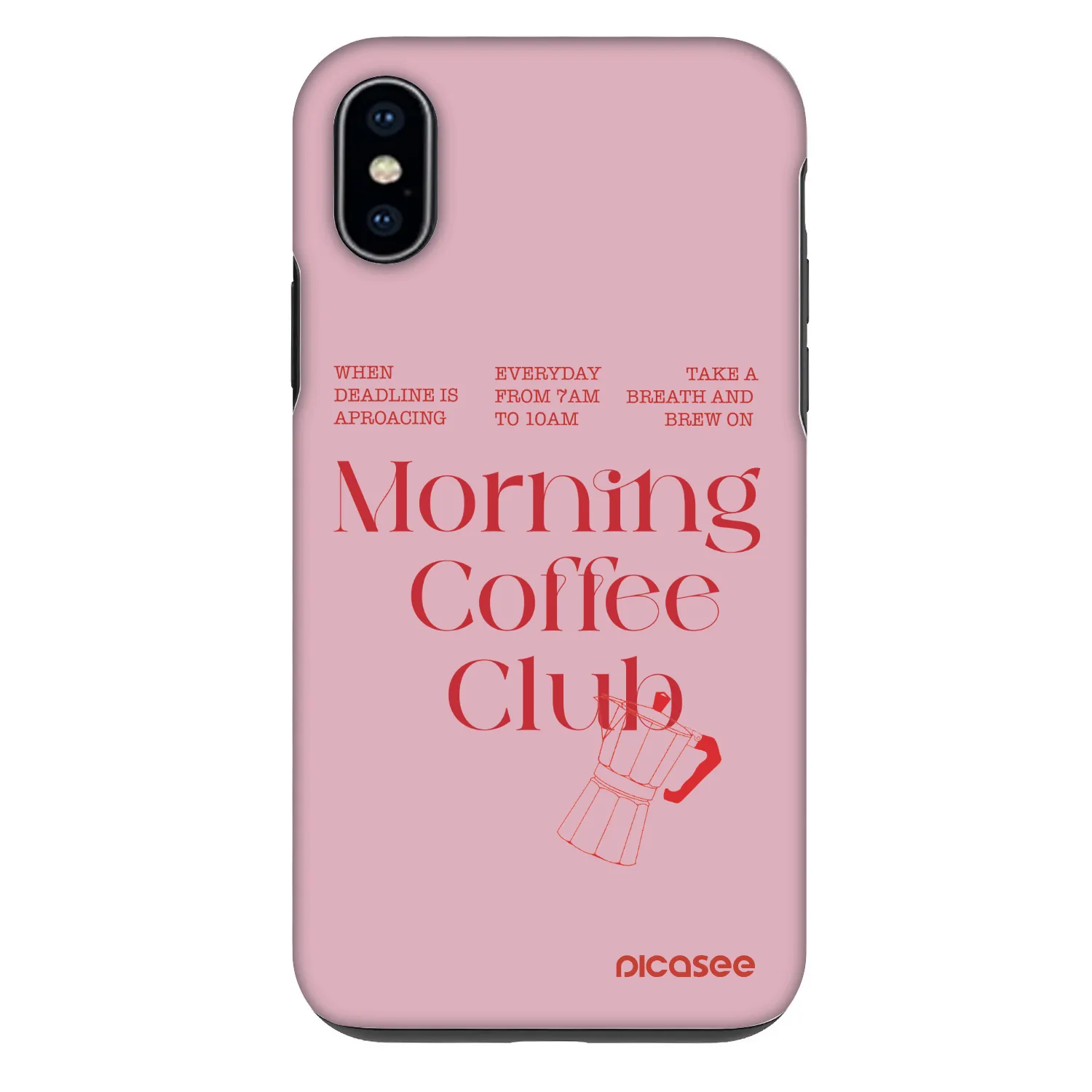 Picasee Fashion Case na Apple iPhone X/XS - Morning
