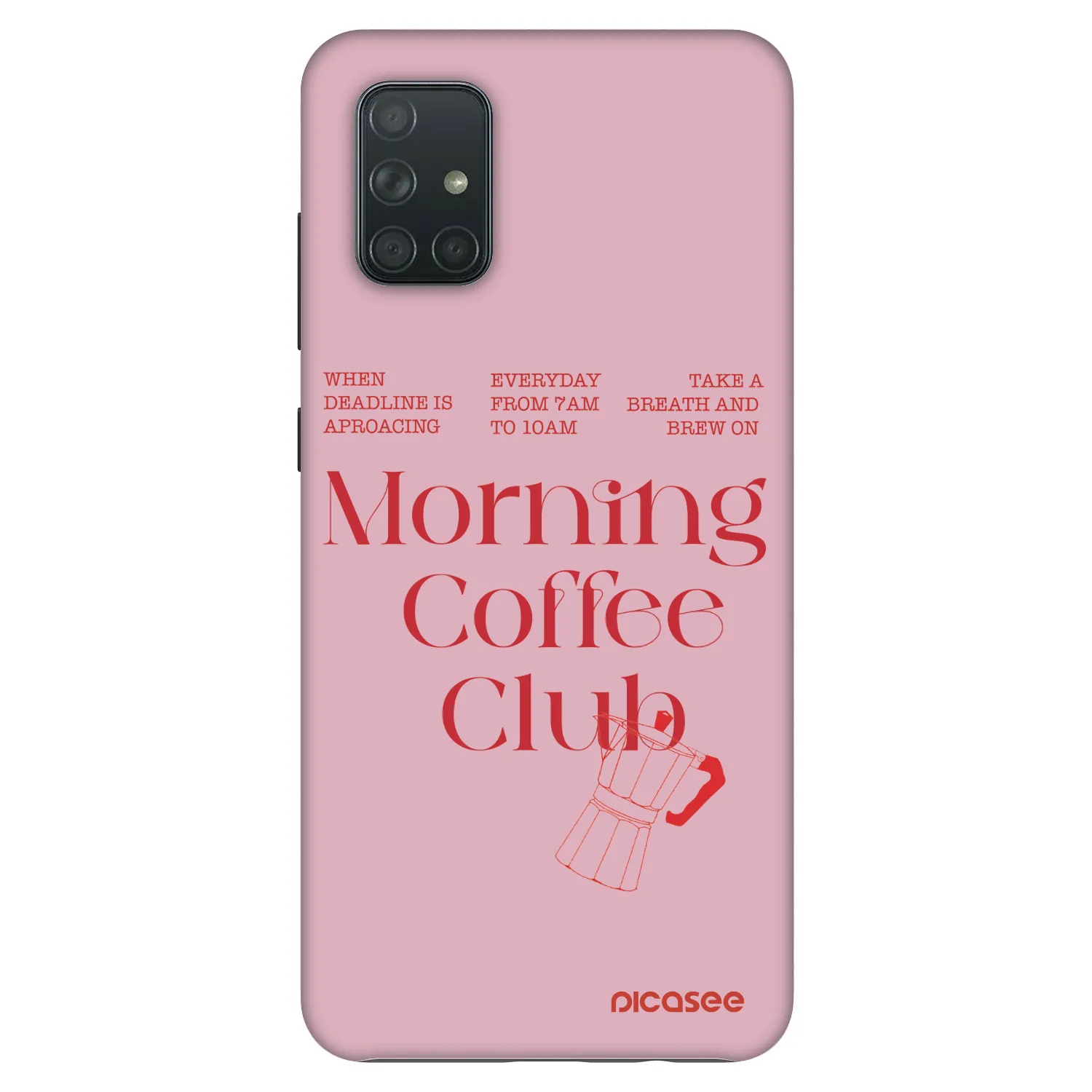 Picasee Fashion Case na Samsung Galaxy A71 A715F - Morning