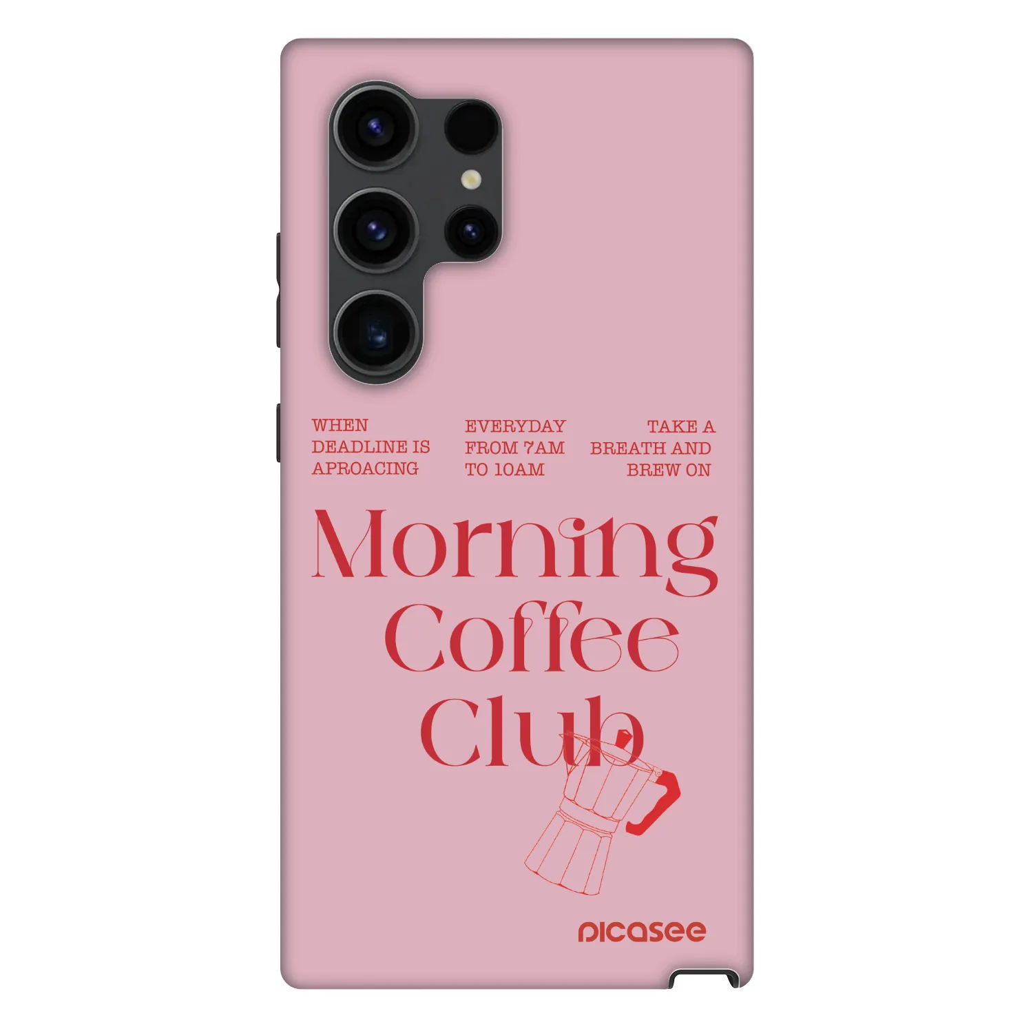 Picasee Fashion Case PowerShare pro Samsung Galaxy S24 Ultra S928B 5G - Morning