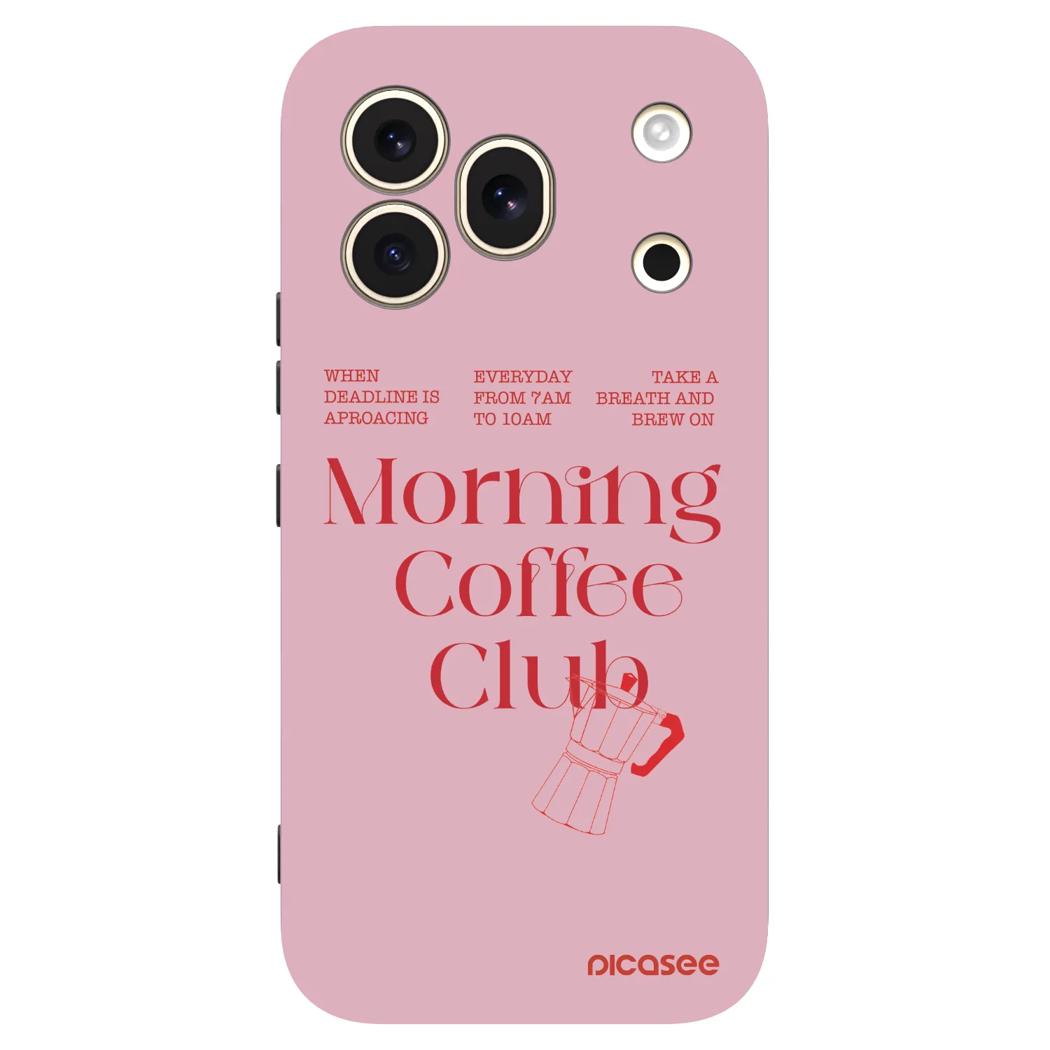 Picasee silikonowe czarne etui na Honor 600 Pro - Morning