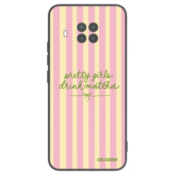 Picasee silikonowe czarne etui na Xiaomi Mi 10T Lite - Pretty matcha