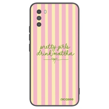Picasee silikonowe czarne etui na Xiaomi Poco M3 - Pretty matcha