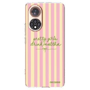 Picasee silikonowe przeźroczyste etui na Huawei Nova 9 - Pretty matcha