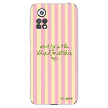 Picasee silikonowe przeźroczyste etui na Xiaomi Poco X4 Pro 5G - Pretty matcha