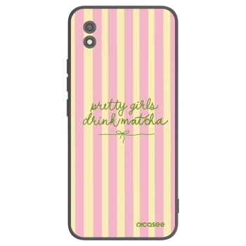 Picasee silikonowe czarne etui na Realme C11 (2021) - Pretty matcha