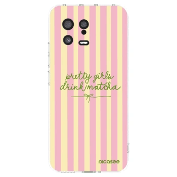 Picasee silikonowe przeźroczyste etui na Xiaomi 13 - Pretty matcha