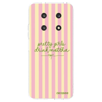 Picasee silikonowe przeźroczyste etui na Honor Magic4 Lite 5G - Pretty matcha