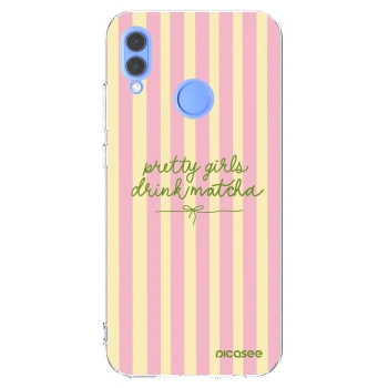 Picasee silikonowe przeźroczyste etui na Huawei P Smart 2019 - Pretty matcha