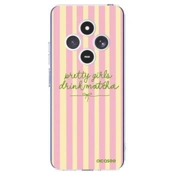 Picasee silikonowe przeźroczyste etui na Xiaomi Redmi 14C - Pretty matcha