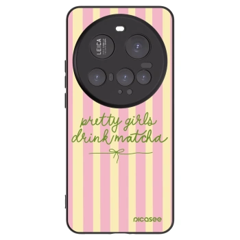Picasee silikonowe czarne etui na Xiaomi 15 Ultra - Pretty matcha