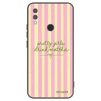Picasee silikonowe czarne etui na Xiaomi Redmi Note 7 - Pretty matcha