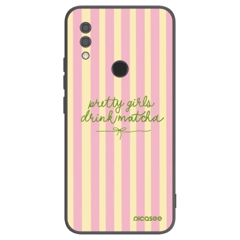 Picasee silikonowe czarne etui na Xiaomi Redmi 7 - Pretty matcha