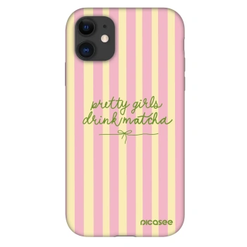 Etui na Apple iPhone 11 - Pretty matcha