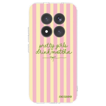 Picasee silikonowe przeźroczyste etui na Xiaomi Redmi Note 15 Pro+ - Pretty matcha