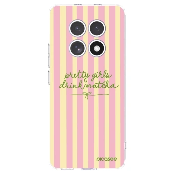 Picasee silikonowe przeźroczyste etui na Xiaomi Redmi Note 15 4G - Pretty matcha