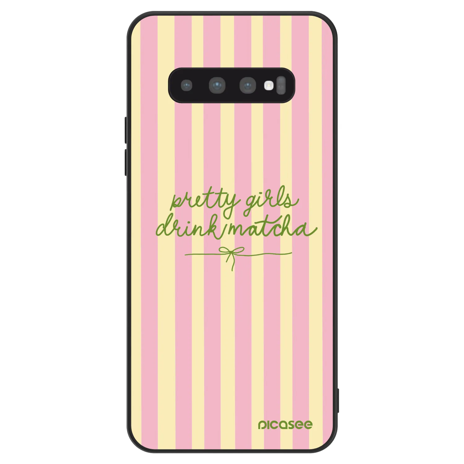 Picasee ULTIMATE CASE na Samsung Galaxy S10 G973 - Pretty matcha