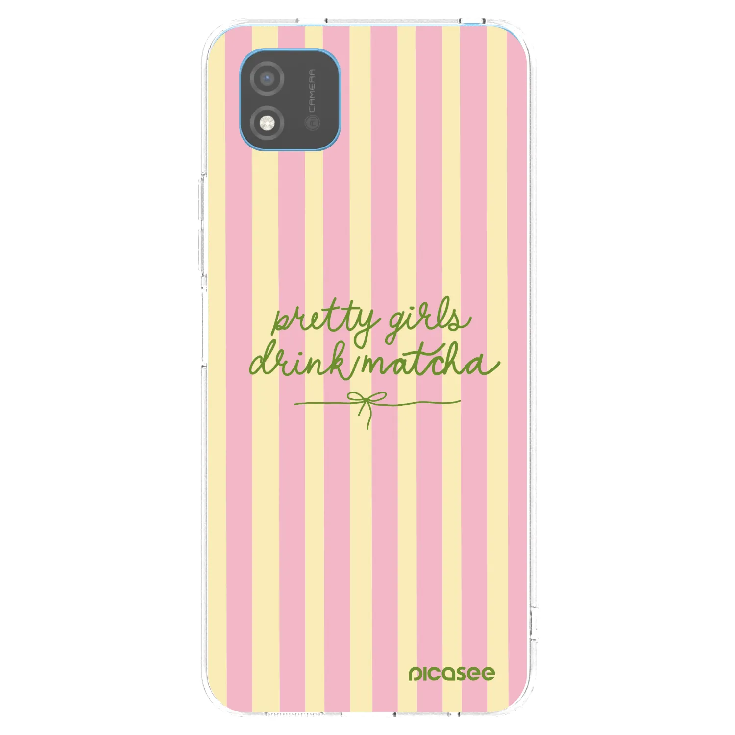 Picasee silikonowe przeźroczyste etui na Realme C11 (2021) - Pretty matcha