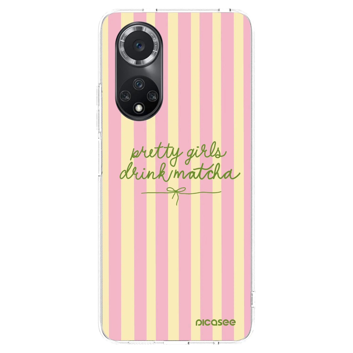 Picasee silikonowe przeźroczyste etui na Huawei Nova 9 SE - Pretty matcha