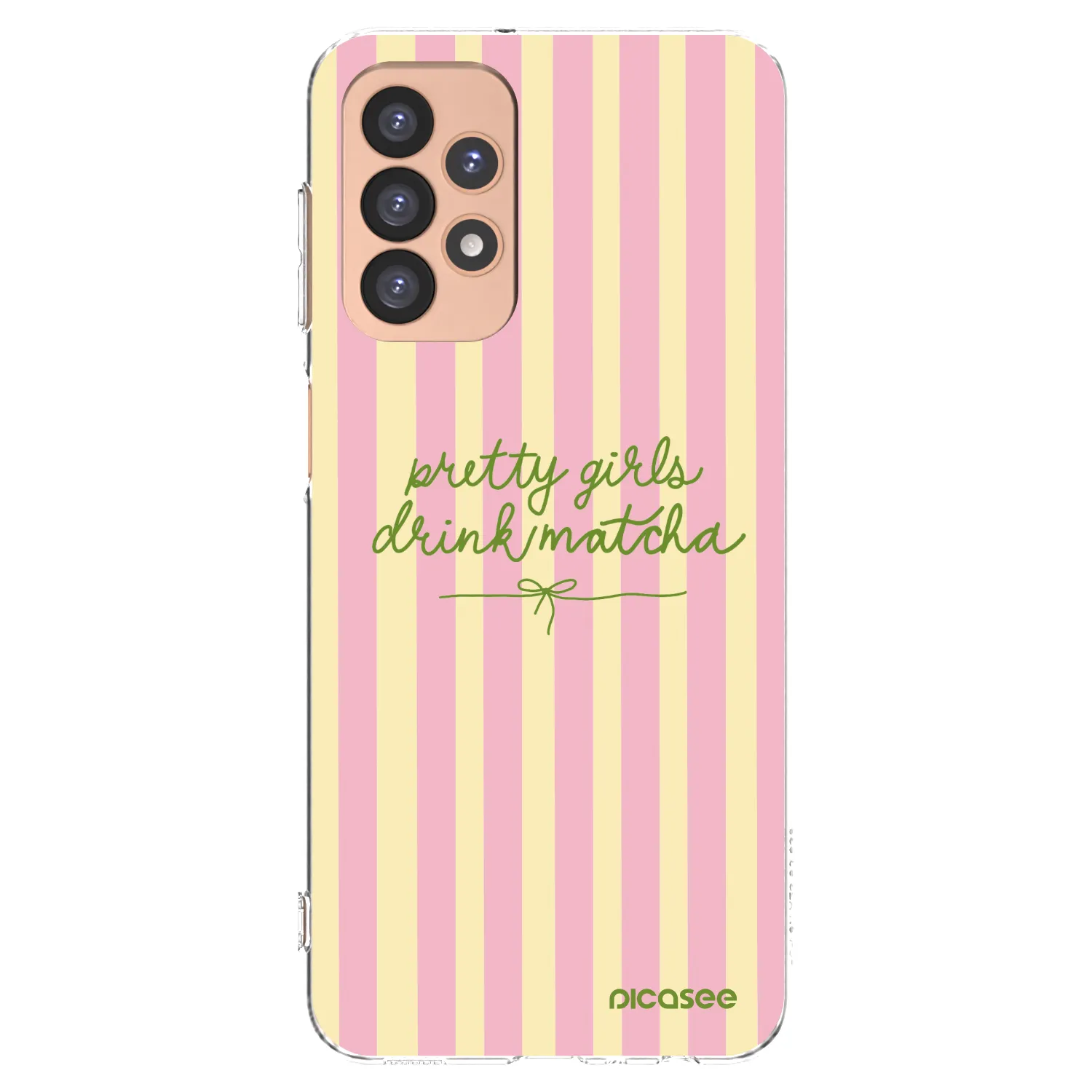 Picasee silikonowe przeźroczyste etui na Samsung Galaxy A23 A236B 5G - Pretty matcha