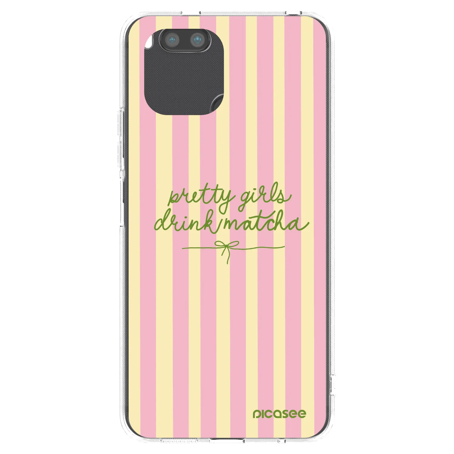 Picasee silikonowe przeźroczyste etui na Xiaomi Redmi A1 - Pretty matcha