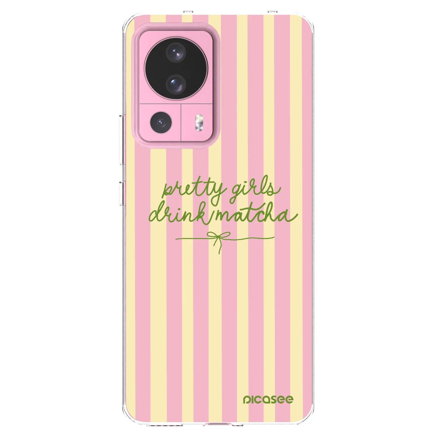 Picasee silikonowe przeźroczyste etui na Xiaomi 13 Lite - Pretty matcha