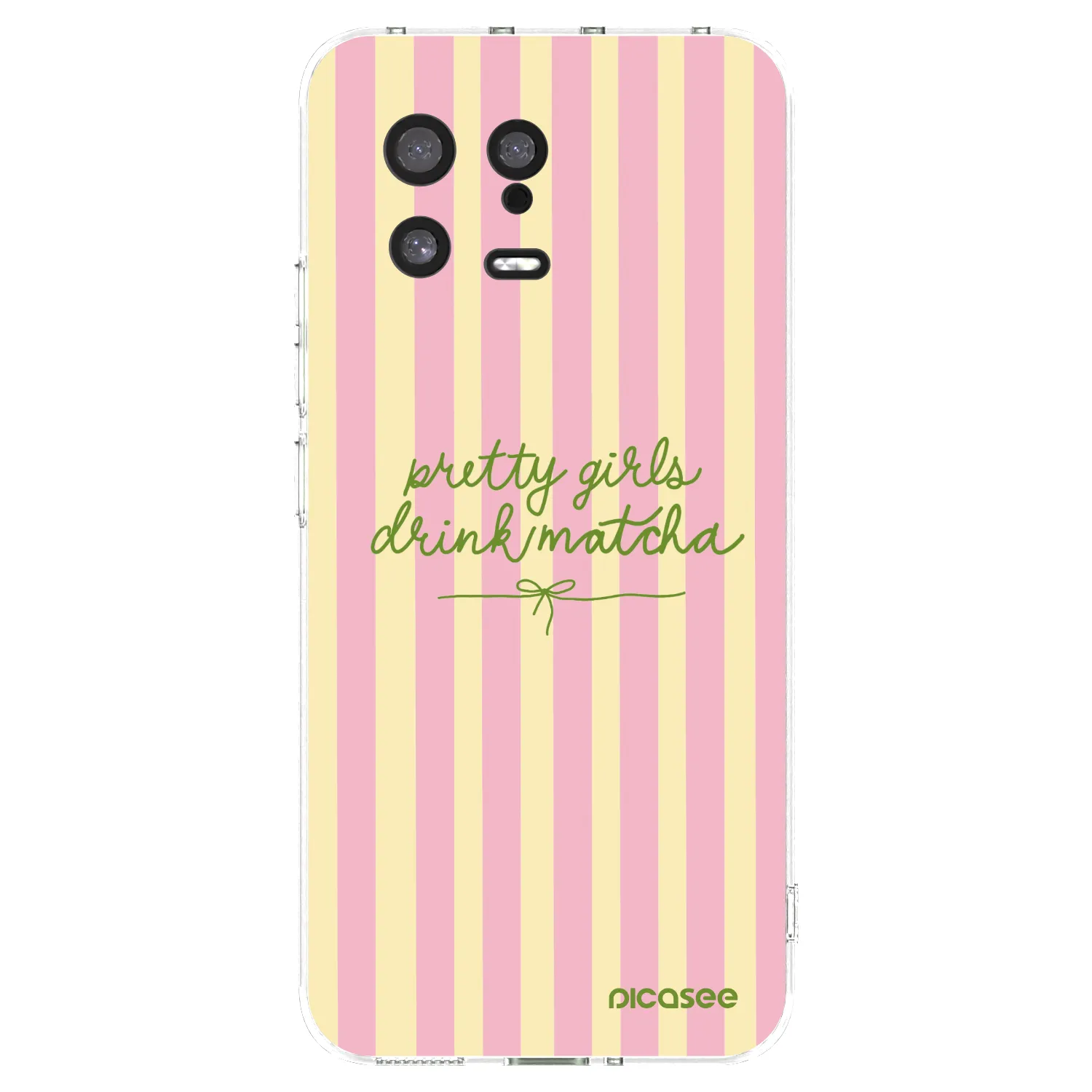 Picasee silikonowe przeźroczyste etui na Xiaomi 13 - Pretty matcha