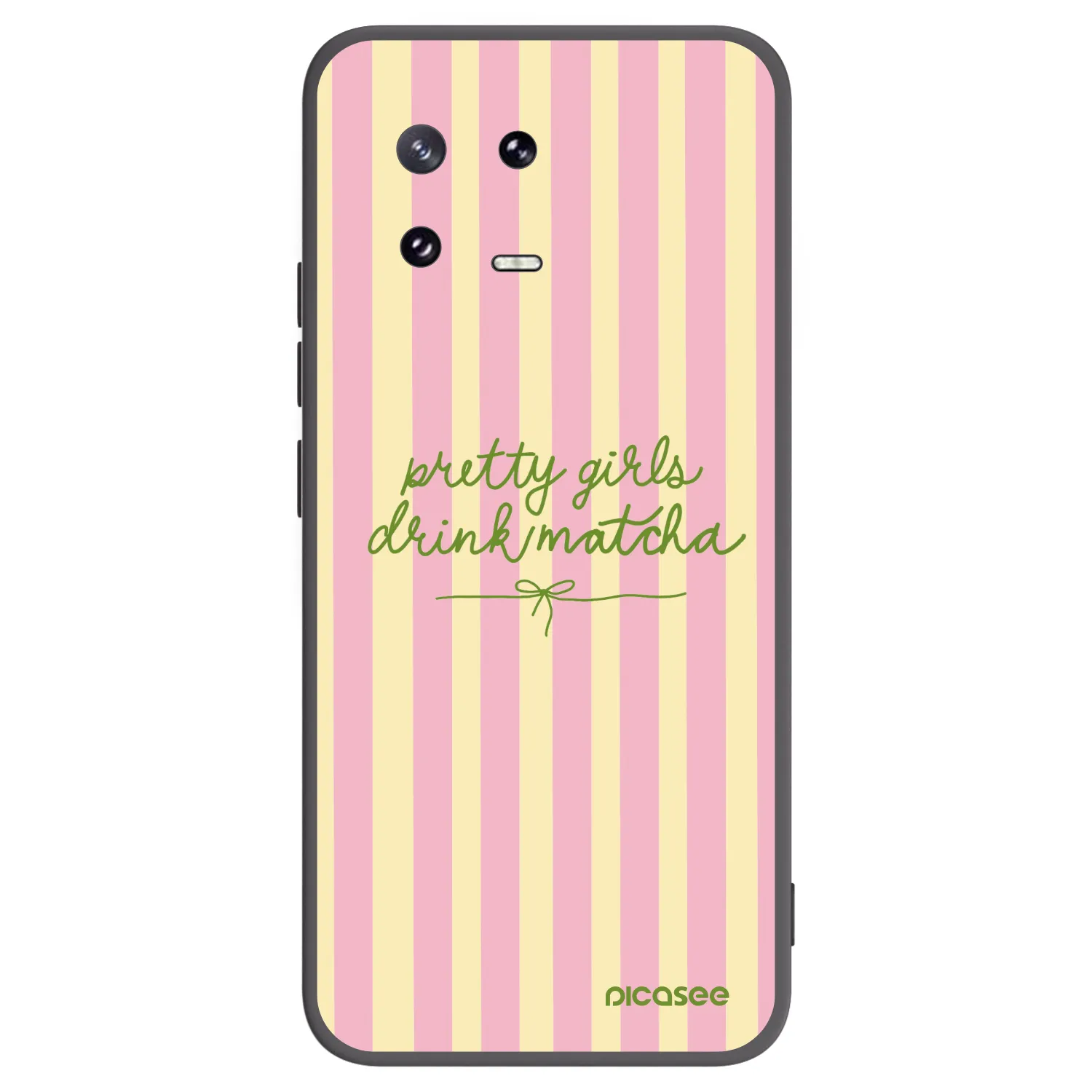Picasee silikonowe czarne etui na Xiaomi 13 Pro - Pretty matcha
