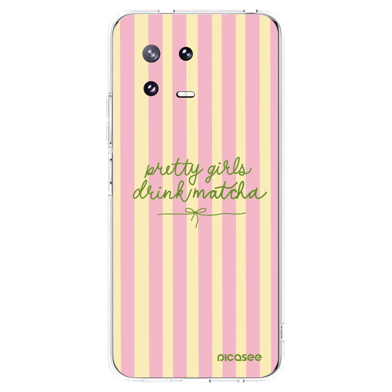 Picasee silikonowe przeźroczyste etui na Xiaomi 13 Pro - Pretty matcha