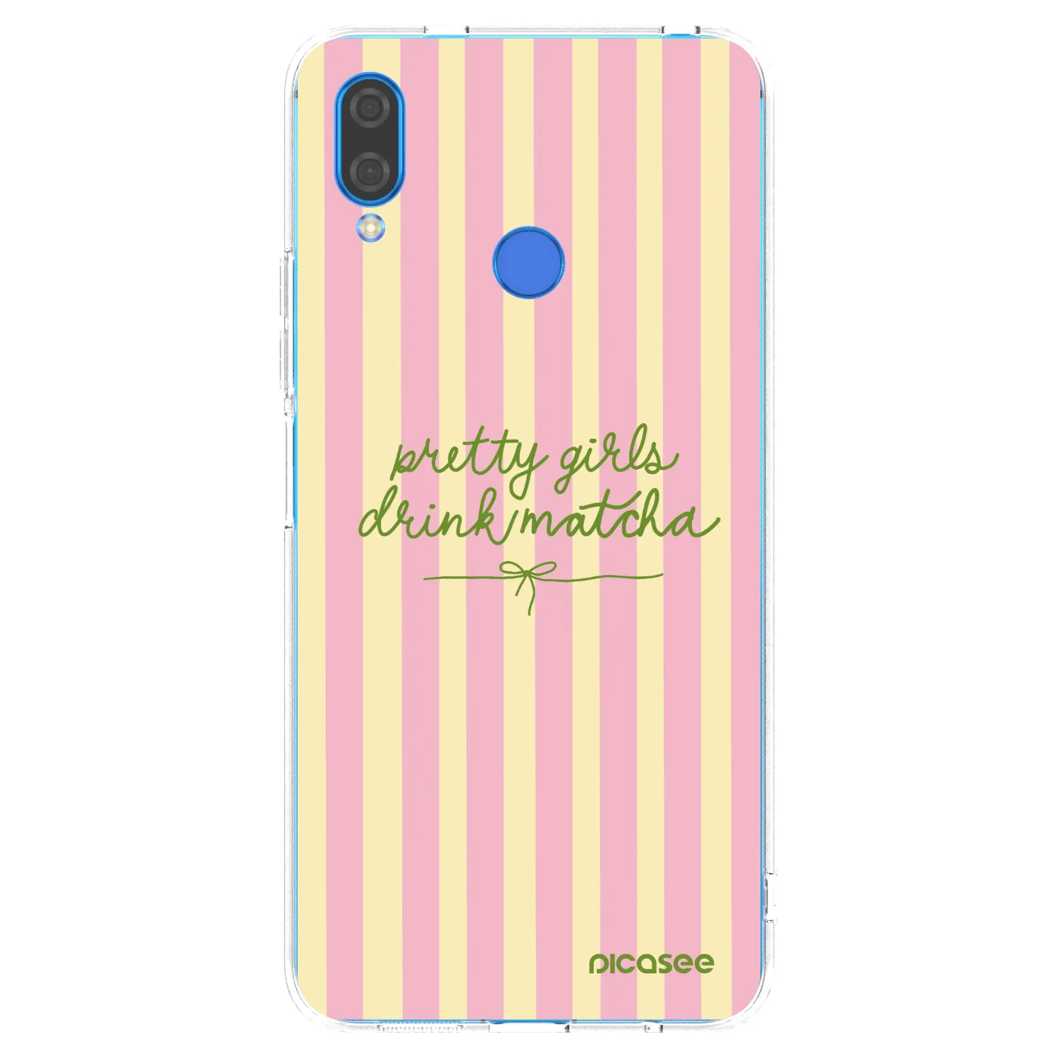 Picasee silikonowe przeźroczyste etui na Huawei Nova 3i - Pretty matcha