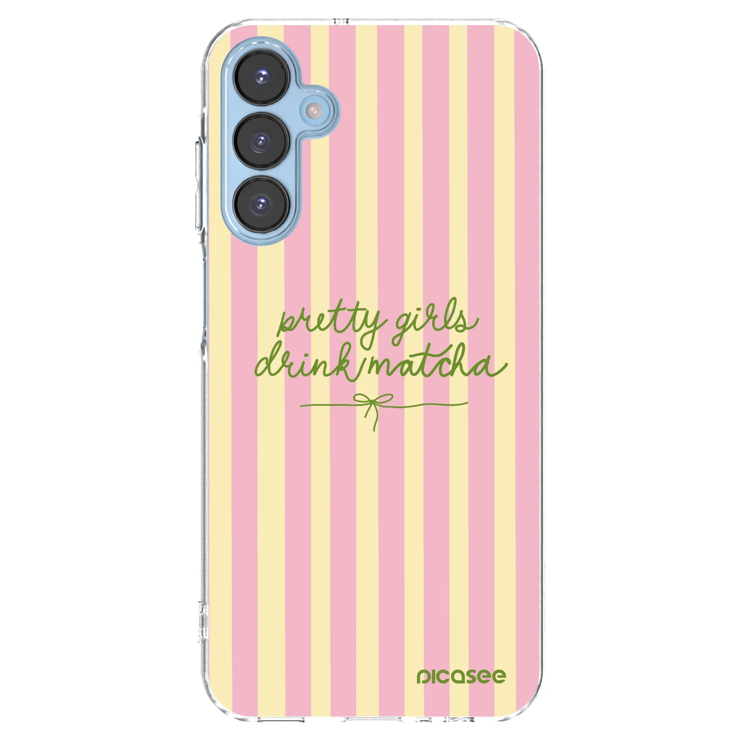 Picasee silikonowe przeźroczyste etui na Samsung Galaxy A15 A156B 5G - Pretty matcha