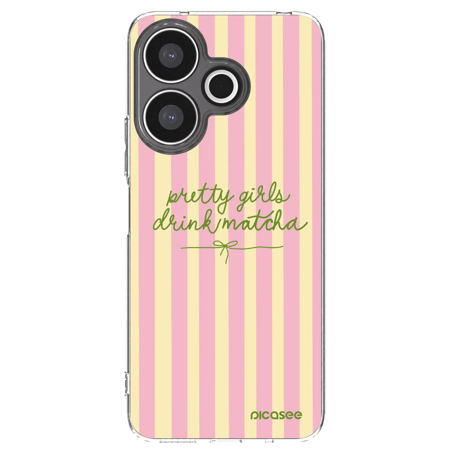 Picasee silikonowe przeźroczyste etui na Xiaomi Redmi 13 4G - Pretty matcha