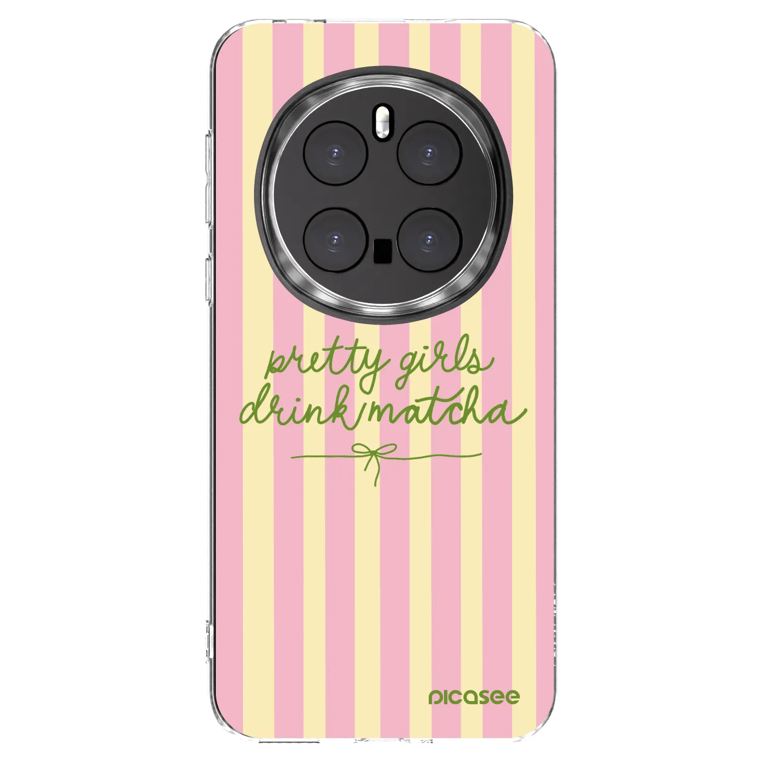 Picasee silikonowe przeźroczyste etui na Honor Magic7 Pro 5G - Pretty matcha